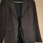 Fall jacket like new, large size, dark gray