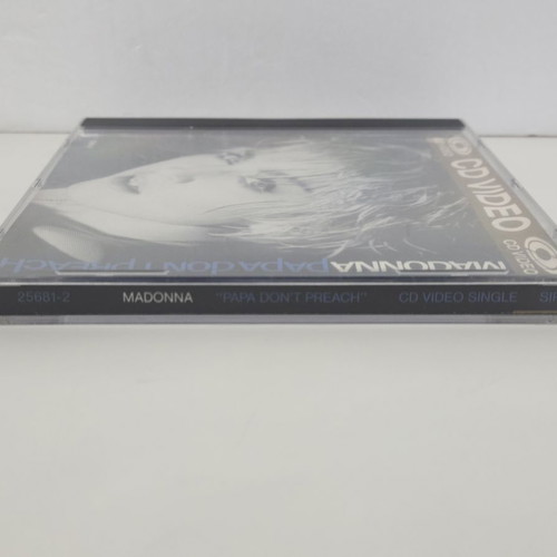 Madonna Papa Don't Preach CD-Video Japanese edition
