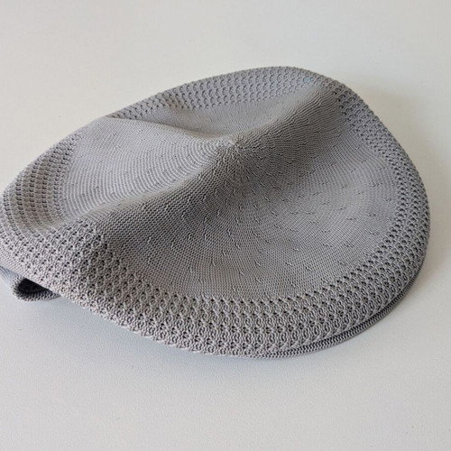 Kangol Tropic 507 Ventair grey flat cap medium like new