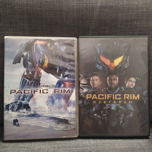 Pacific Rim 1 & 2 DVD used, adventure and fantasy with subtitles