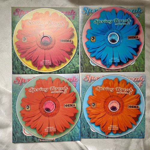 Spring Break Collection 4 CDs used, pop