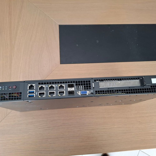 Supermicro Xeon-D 12C Server used, 32GB RAM, 1.5TB NVMe SSD, 8x NIC