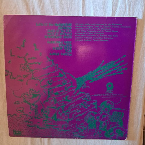 The Mushrooms Taste Of LP like new, rock 1986