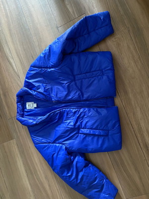 Μπουφάν Adidas puffer σαν καινούργιο, μπλε, μέγεθος XL