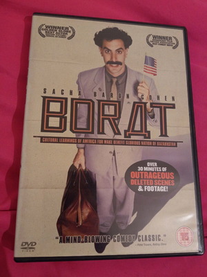 Borat DVD like new, comedy action adventure, subbed