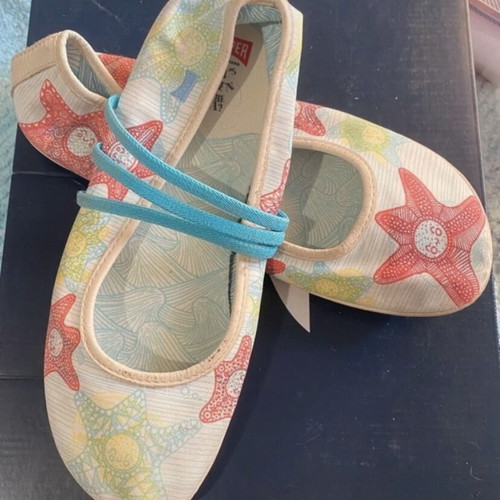 Camper kids colorful ballerinas like new, size 35