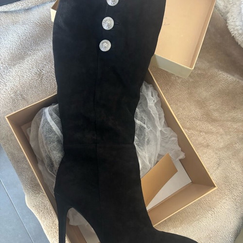MB Miss Belgini Black High Boots New Size 40