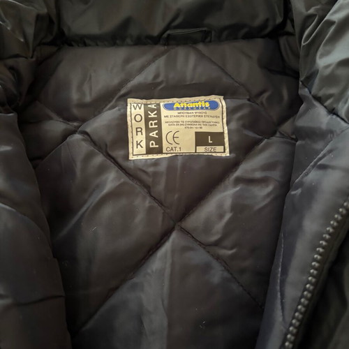 Atlantis Parka Slick winter jacket new blue size L