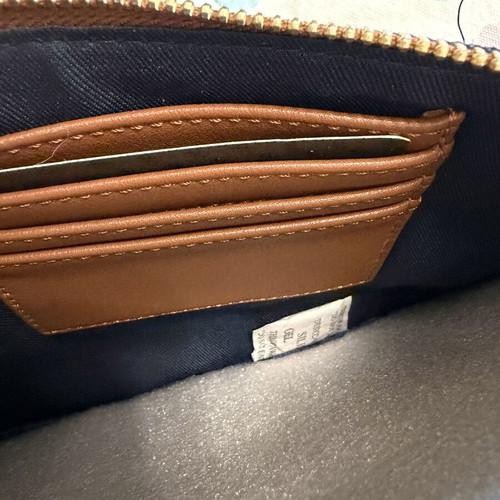 Guess Jean handbag new with chain and card pocket, blue