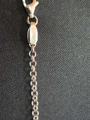 White gold baptism bracelet 14 carat new