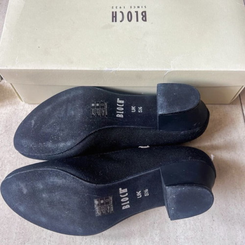 Bloch character shoes like new, EU 38.5, black, low heel