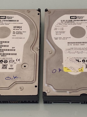 Western Digital WD Caviar 3.5" SATA HDD 160GB, pack of 2
