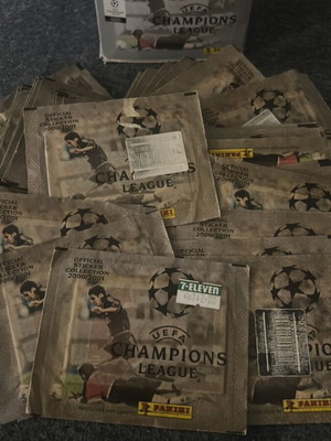 Panini Champions League 2000/2001 stickers pack of 30 new