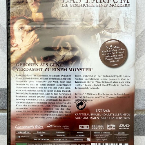 Das Parfum DVD new, German edition drama film