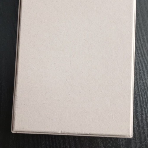 Paper gift box beige, dimensions 19H x 14W x 2.5D, new