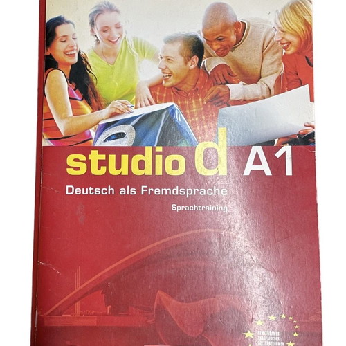 Studio d German books level A1 used, set of 2