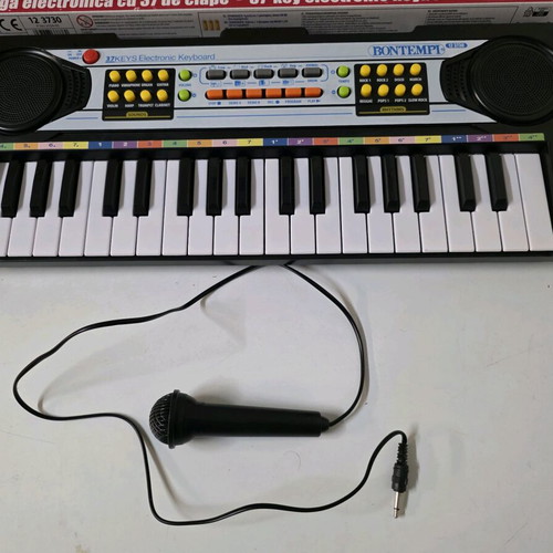 Πιανάκι Bontempi ηλεκτρονικό keyboard με 37 πλήκτρα και μικρόφωνο καινούργιο
