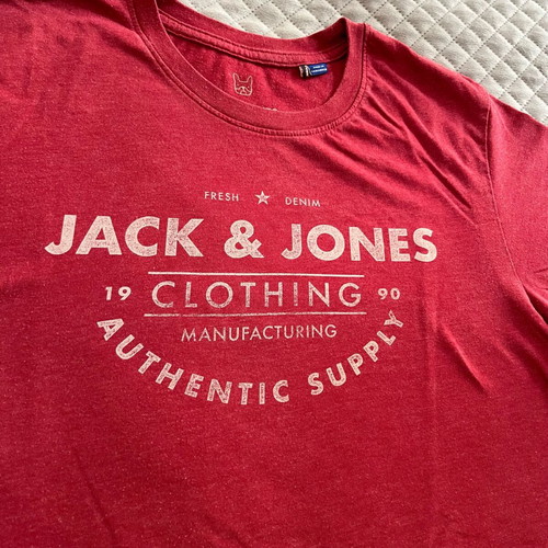 Jack & Jones red t-shirt for boys size 164 cm like new