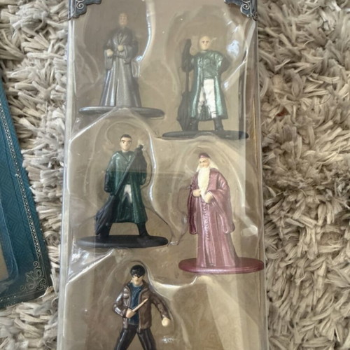 Harry Potter collectible metallic figures new