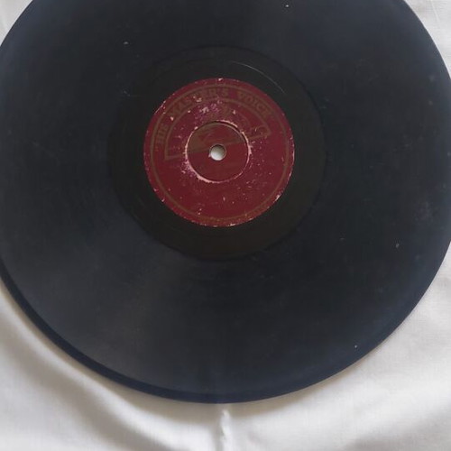 His Master's Voice 78 RPM Record by Tonis Maroudas used