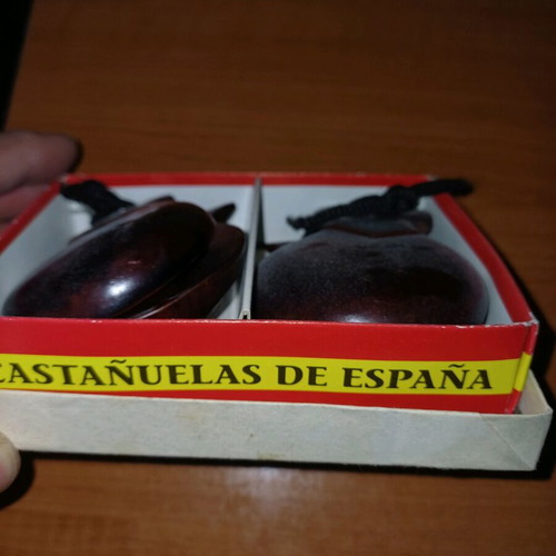 Castanuelas decorative rattle like new from Spain