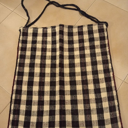 Handwoven wool pillow covers used, handmade, pack of 2