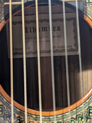 Alhambra 5P classical guitar