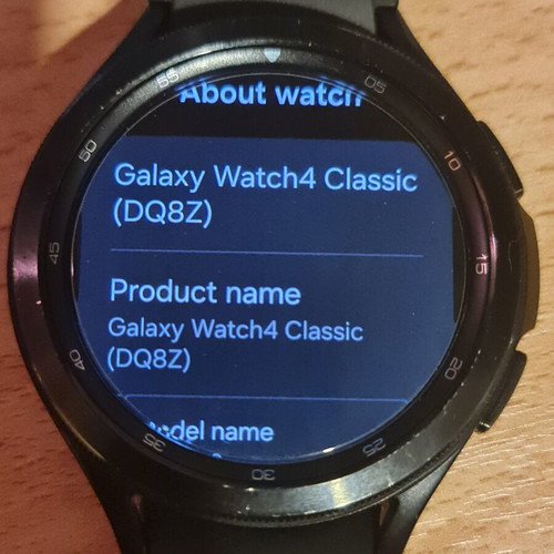 Galaxy Watch 4 Classic smartwatch