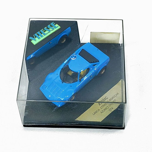 Vitesse Models 1:43 Lancia Stratos HF 1974 diecast model, Azurro Chiaro Blue