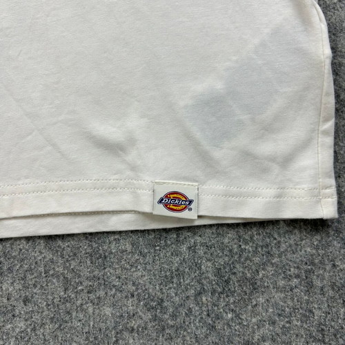 Dickies Durable Clothes men's white T-shirt, size M