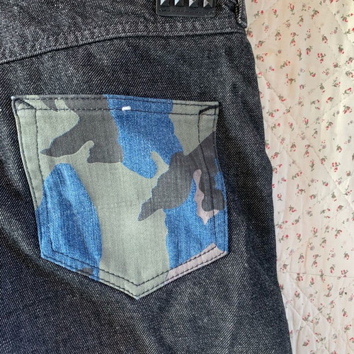 Bsb denim shorts like new, size 27, black
