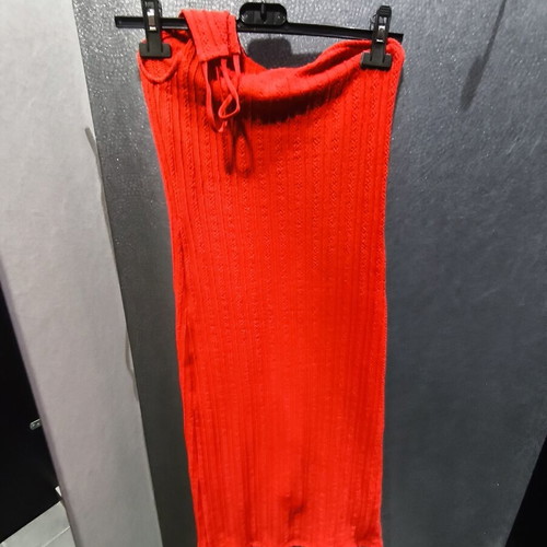 One Shoulder Knit Zara Red Dress new