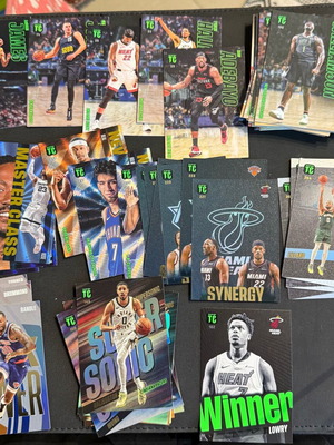 NBA Top Class 2024 lot of 65 cards like new