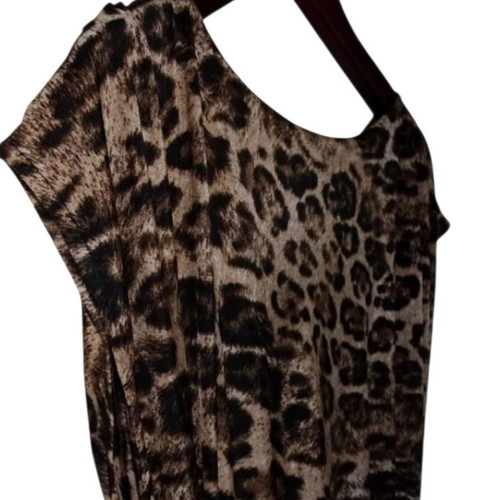 Roberto Cavalli Leopard Print Maxi Dress New, Size S