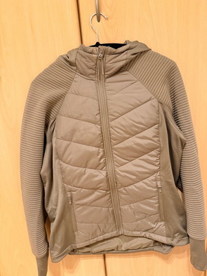 H&M running jacket like new, beige, size M