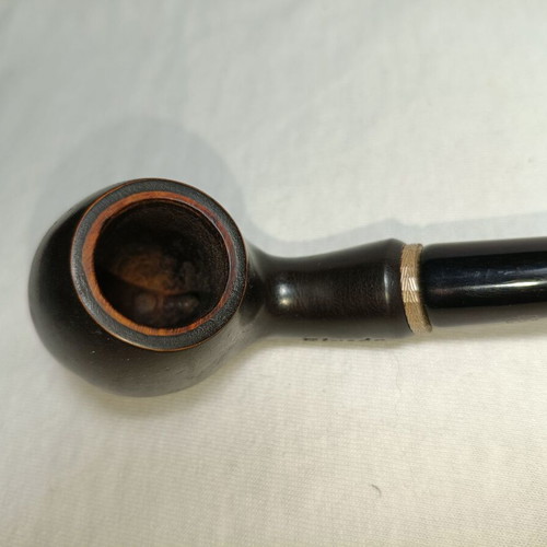 Elysee No.18 Tobacco Pipe with db Design Berlin Mouthpiece and .925 Silver Ring