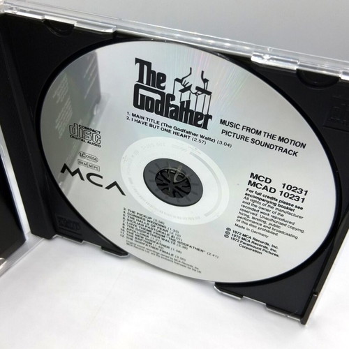 Nino Rota The Godfather Music From The Original Motion Picture Soundtrack CD like new