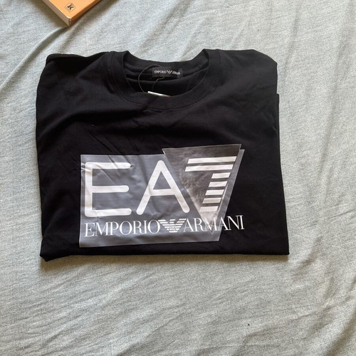 Emporio Armani EA7 T-shirt black size S new