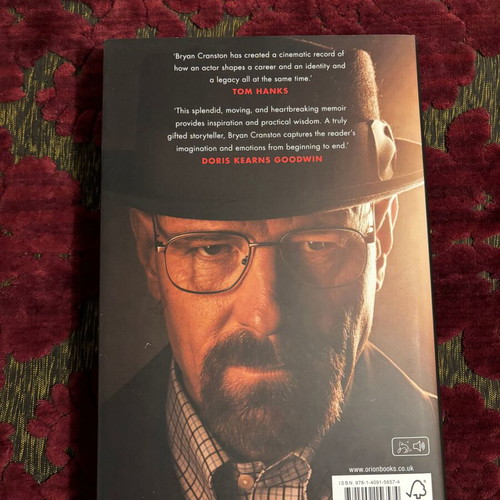 A Life In Parts Bryan Cranston book like new, English