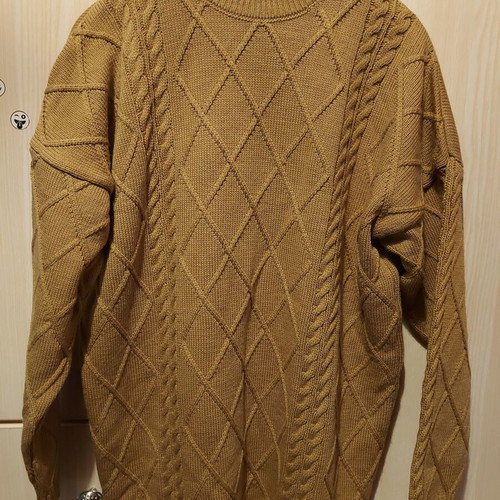 Damiano Milano 2 knitted blouse and pants sets like new, brown and pink