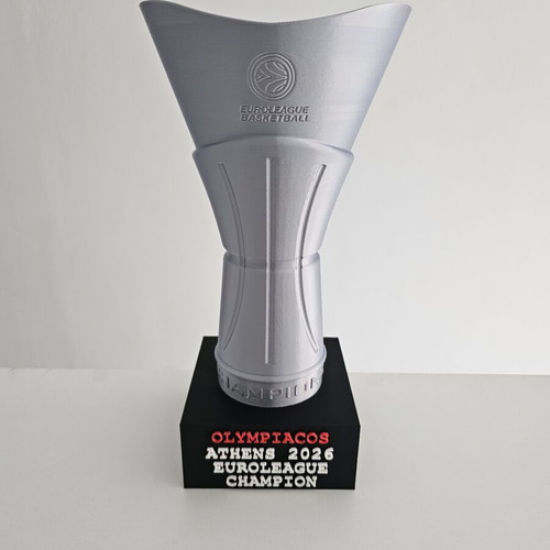 EuroLeague Olympiacos Collectible Trophy 28 cm new