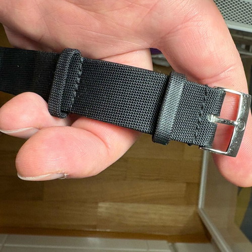 Omega Nato Watch Strap Black 20mm Like New