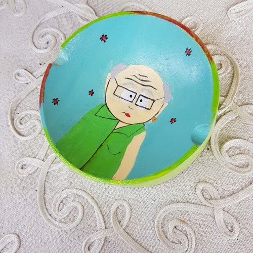 Handmade South Park Mr. Garrison Ashtray new