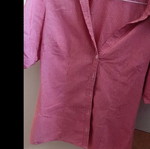 Naf Naf women's summer shirt like new, size L 40, white and red