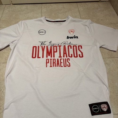 GSA Olympiacos BC Legacy Edition Classic T-Shirt new, authentic