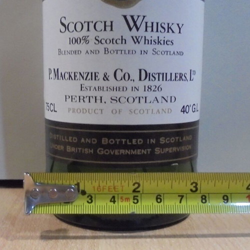 The Real Mackenzie Scotch Whisky old sealed bottle 750ml like new