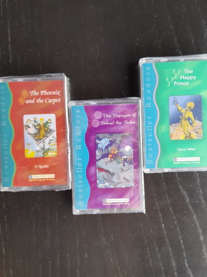 New Editions cassettes new, pack of 3 stories in Greek