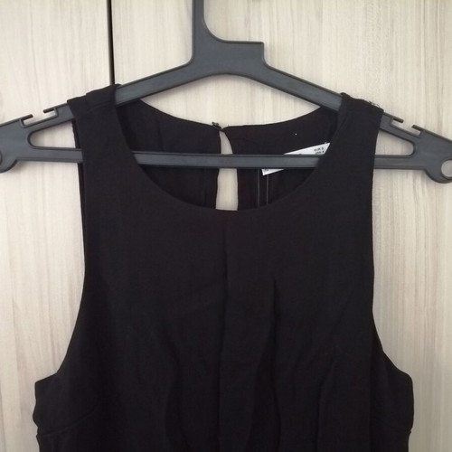 Mango black women's jumpsuit with belt, size S