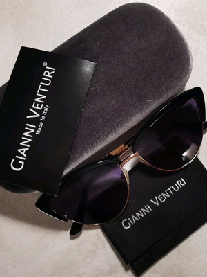 Γυαλιά ηλίου cat eye Gianni Venturi μεταχειρισμένα, μεταλλικά