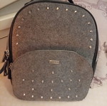Doca backpack used, large capacity, gray